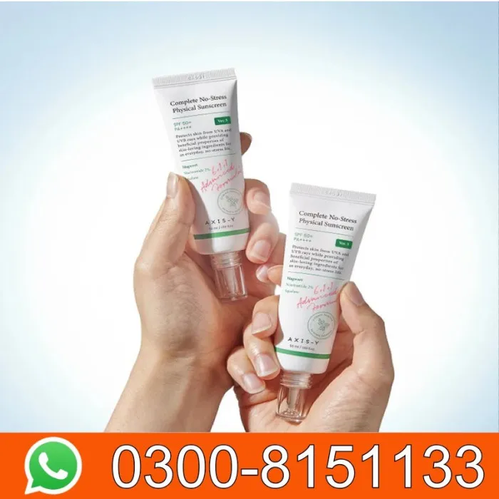 AXIS-Y - Complete No-Stress Physical Sunscreen 50ml In Pakistan 