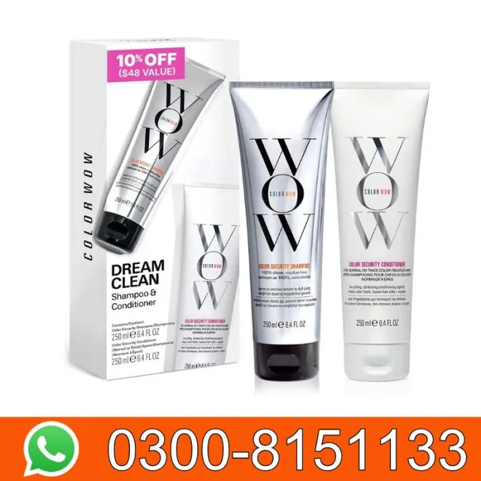 Color Wow Color Security Shampoo & Conditioner Duo (Fine To Normal) 250ml Each In Pakistan  