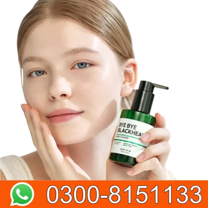 Some By Mi Bye Bye Blackhead 30 Days Miracle Green Tea Tox Bubble Cleanser 120g In Pakistan 