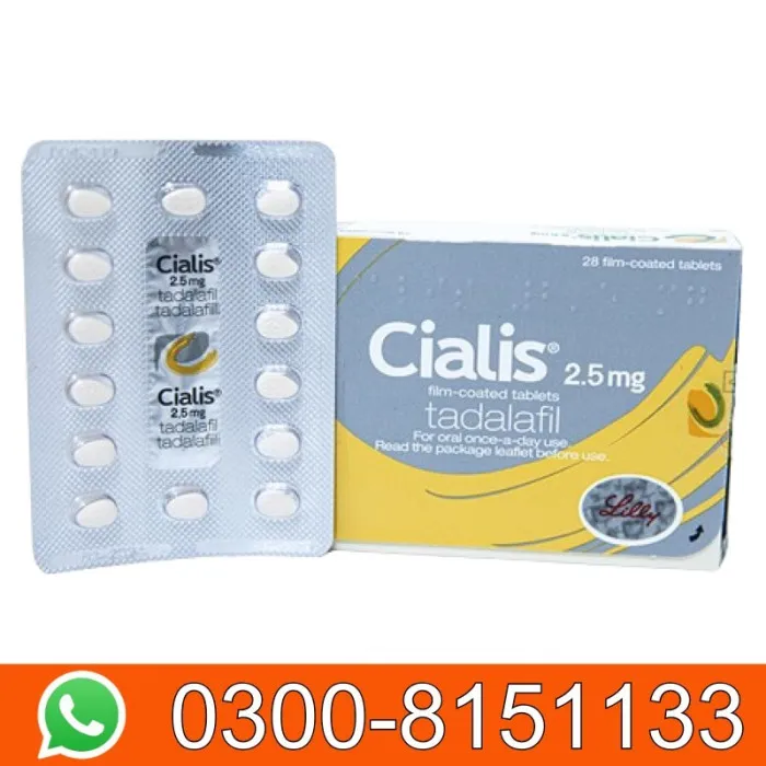 Cialis 2.5 Mg Price In Pakistan