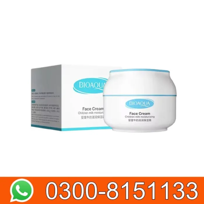 BIOAQUA Children Milk Protien Moisturizing Face Cream In Pakistan