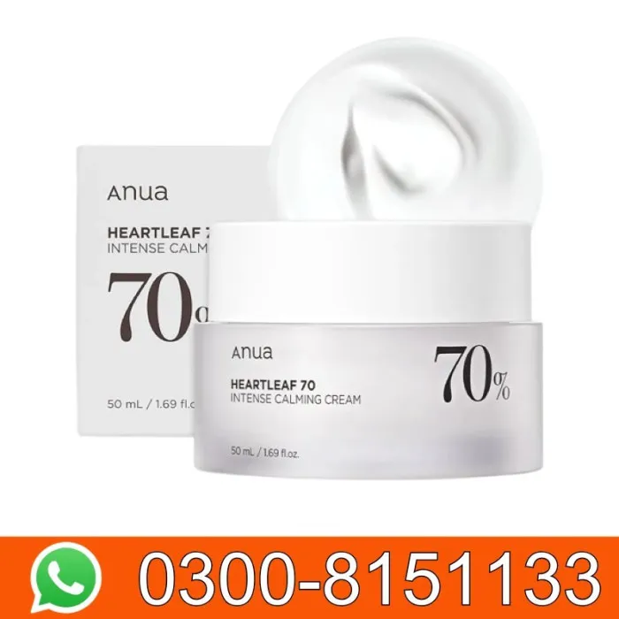 Anua - Heartleaf 70 Intense Calming Cream 50ml In Pakistan 