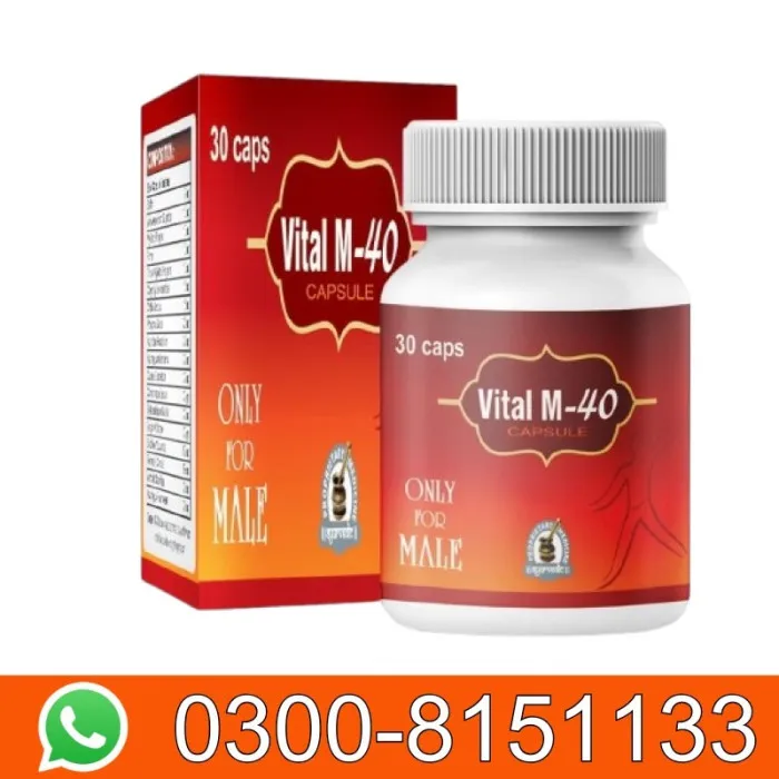 Generic Vital M-40 Capsule For Male In Pakistan