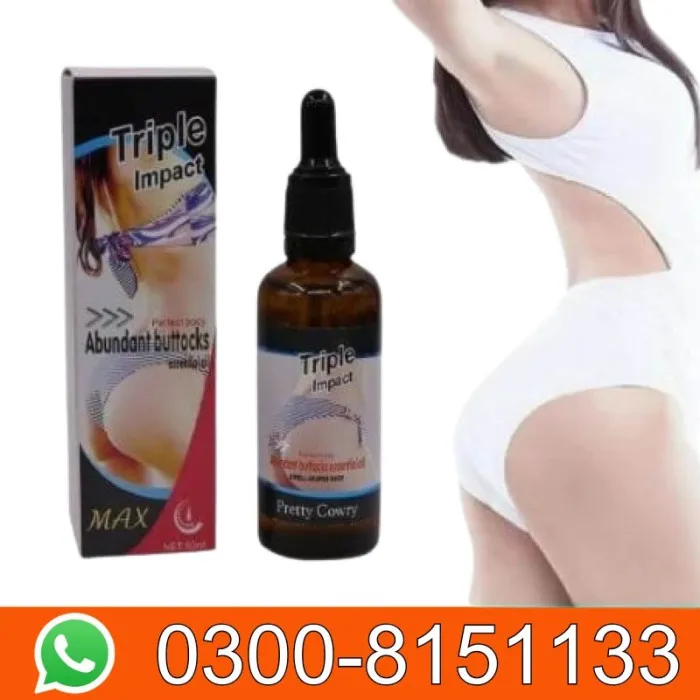 Pretty Cowry Triple Impact Buttock Oil In Pakistan