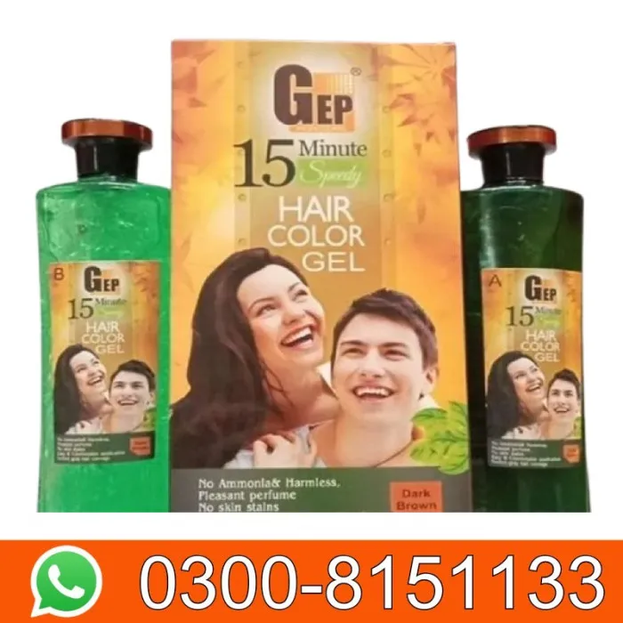 Gep 5 Minute Speedy Hair Color Gel in Pakistan
