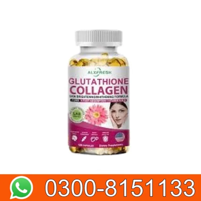 Alxfresh Glutathione Collagen Capsules In Pakistan