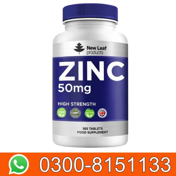 New Leaf Zinc 50mg High Strength In Pakistan