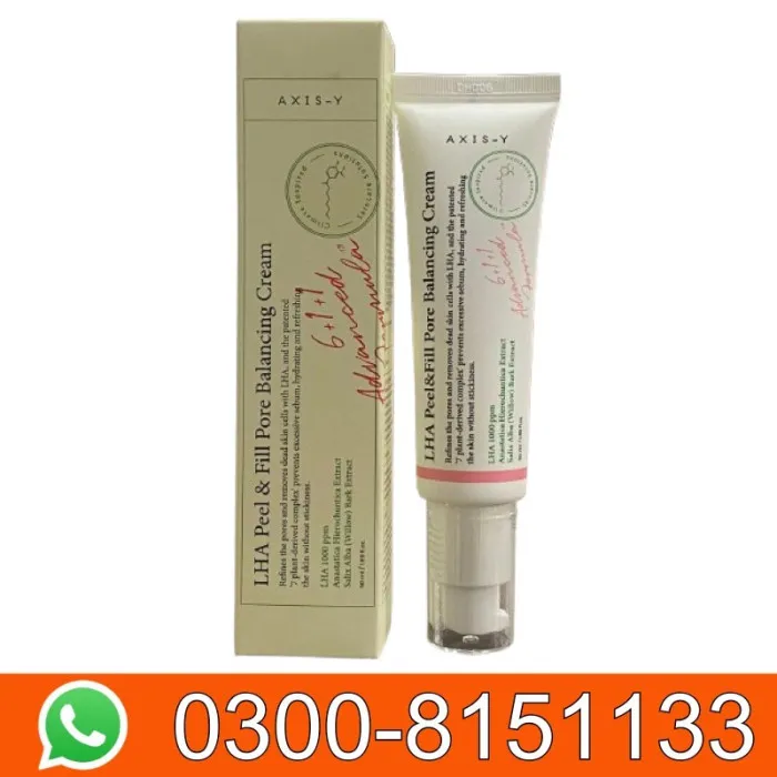 AXIS-Y LHA Peel & Fill Pore Balancing Cream 50ml  In Pakistan 