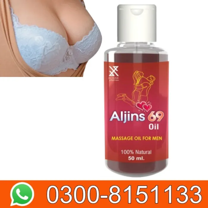 Aljins 69 Breast Enlargement Oil in Pakistan