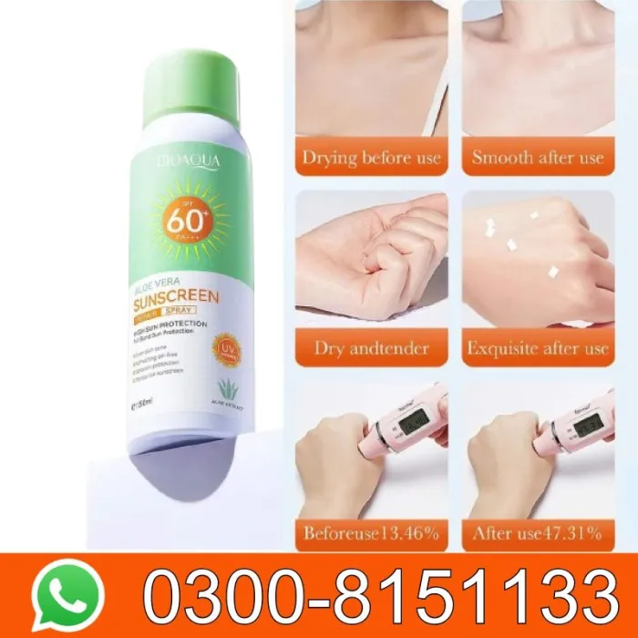 Bioaqua Aloe Vera Sunscreen Repair Spray In Pakistan