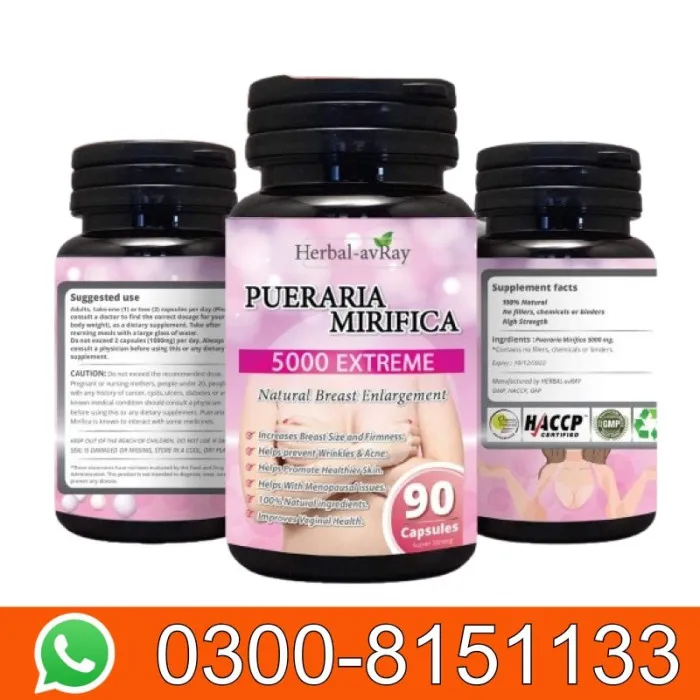 Pueraria Mirifica Breast Enhancement in Pakistan