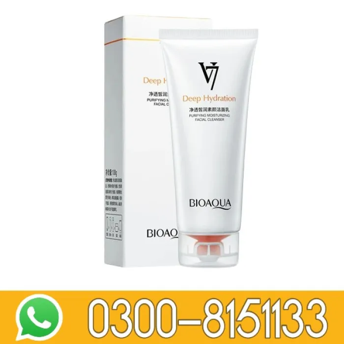 Bioaqua V7 Deep Hydration Moisturizing Facial Cleanser In Pakistan
