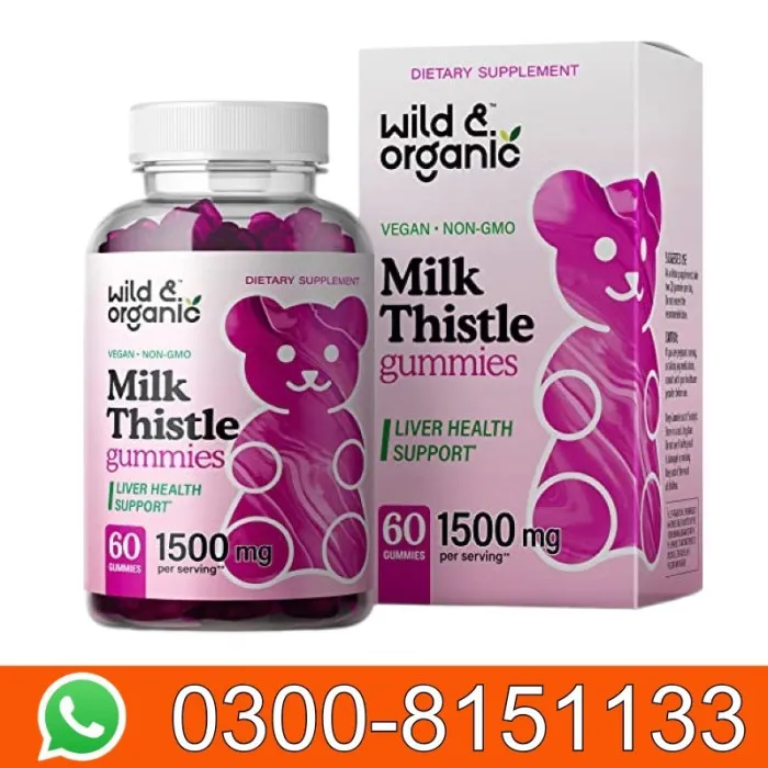 Wild & Organic Milk Thistle Gummies In Pakistan