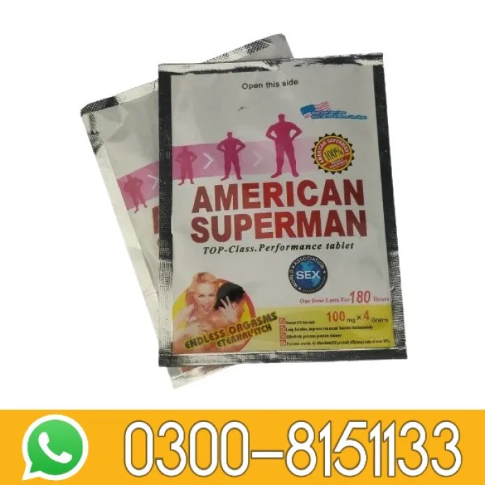 American Superman Pills Available In Pakistan