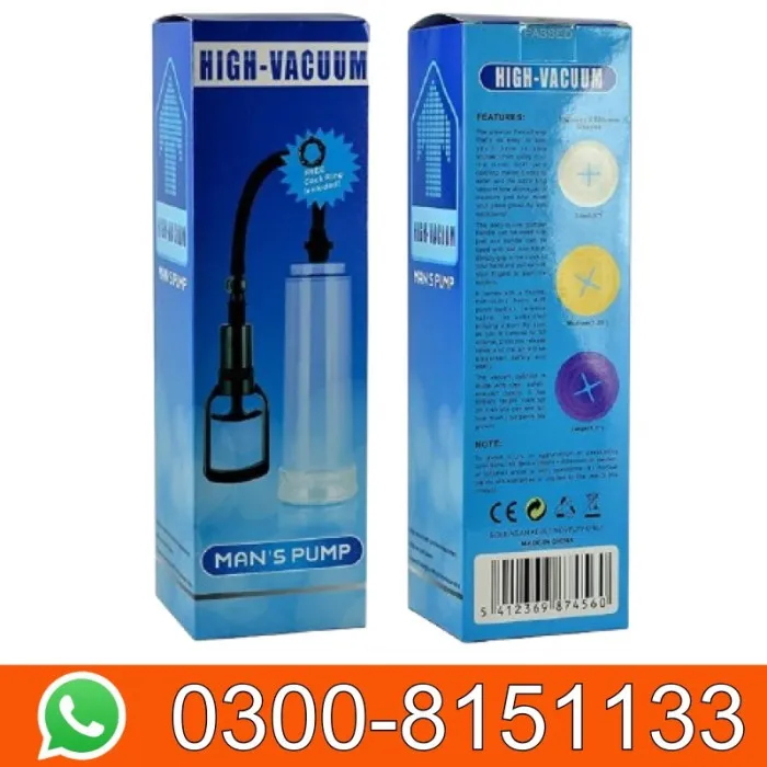 Penis Enlarger High Vacuum Pump for Men In Pakistan