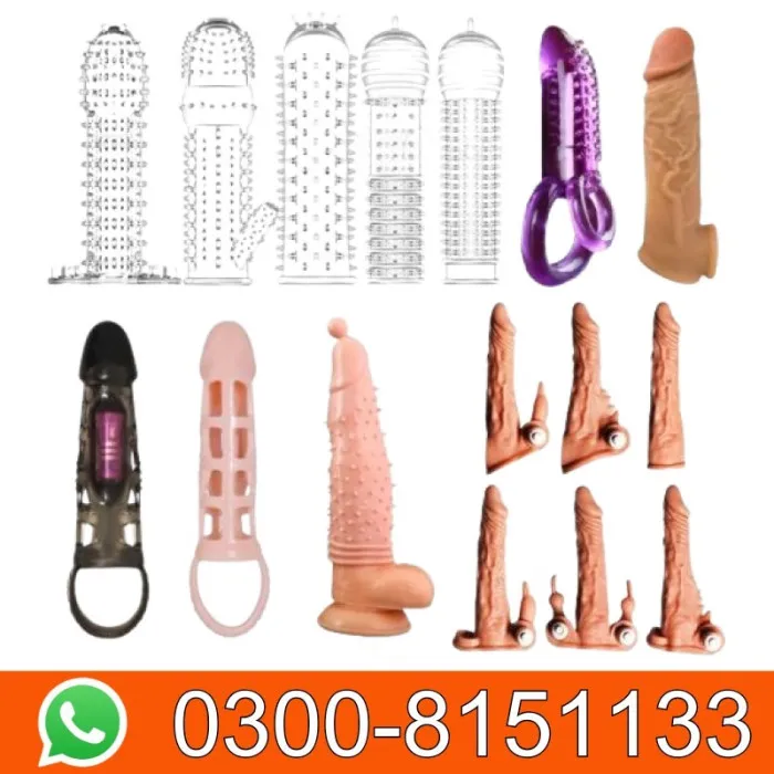 Penis Extender Ball Stretcher Sleeve Condom In Pakistan