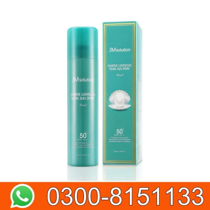 JM Solution Marine Light Pearl Sun Spray SPF 50 + PA ++++ 180 Ml In Pakistan  