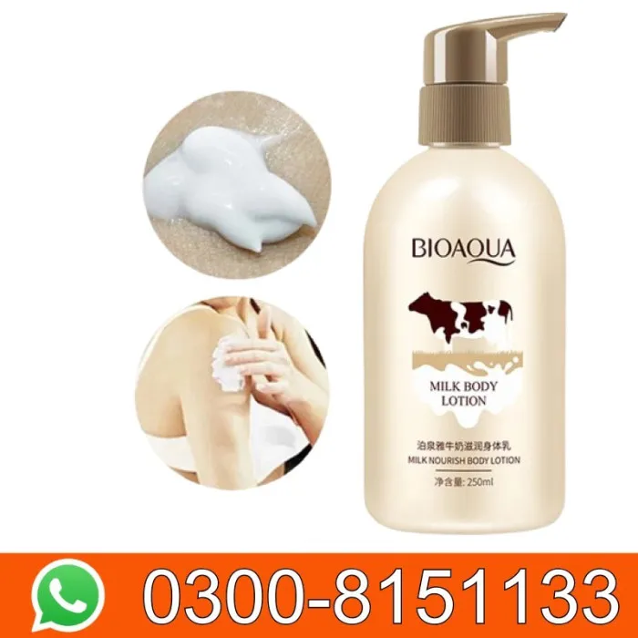 Bioaqua Milk Whitening Moisturizing Body Lotion In Pakistan