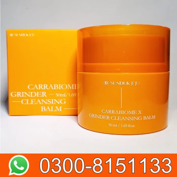 SUNDUK Jeju Carrabione X Grinder Cleansing Balm 50ml In Pakistan 
