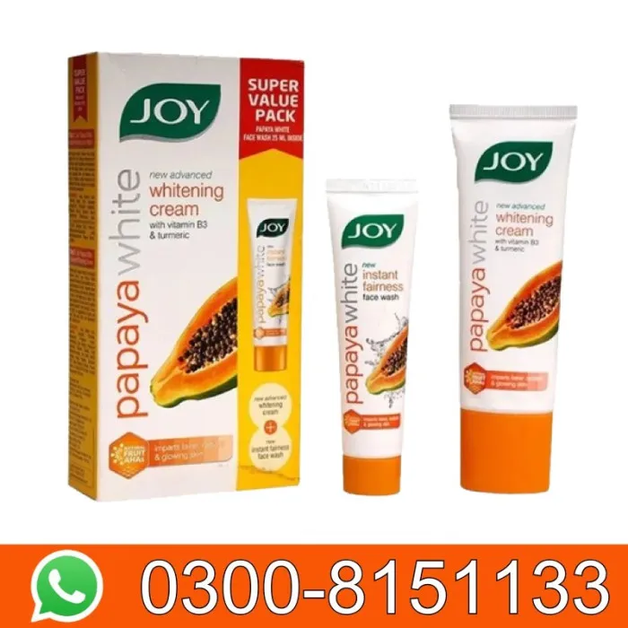 Joy Papaya Brightening Cream in Pakistan