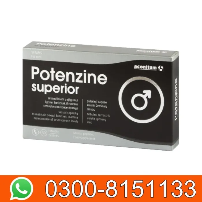 Potenzine Superior Tablets Price In Pakistan