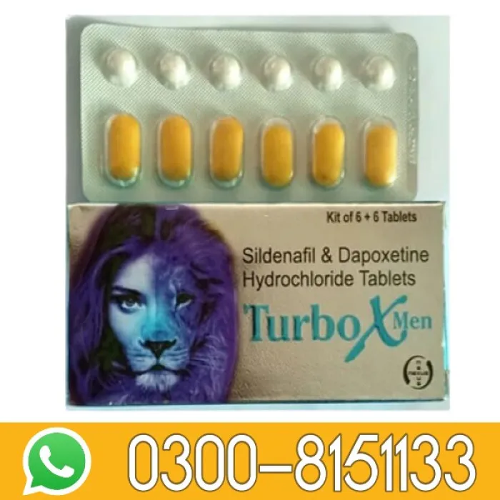 Turbo X Men Tablets Price in Pakistan