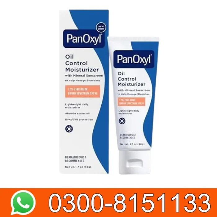 PanOxyl AM Oil Control Daily Moisturizer SPF 30 48g In Pakistan 