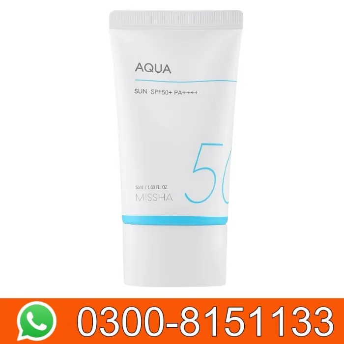 MISSHA All Around Safe Block Aqua Sun SPF50+ PA++++ (50 Ml) In Pakistan 