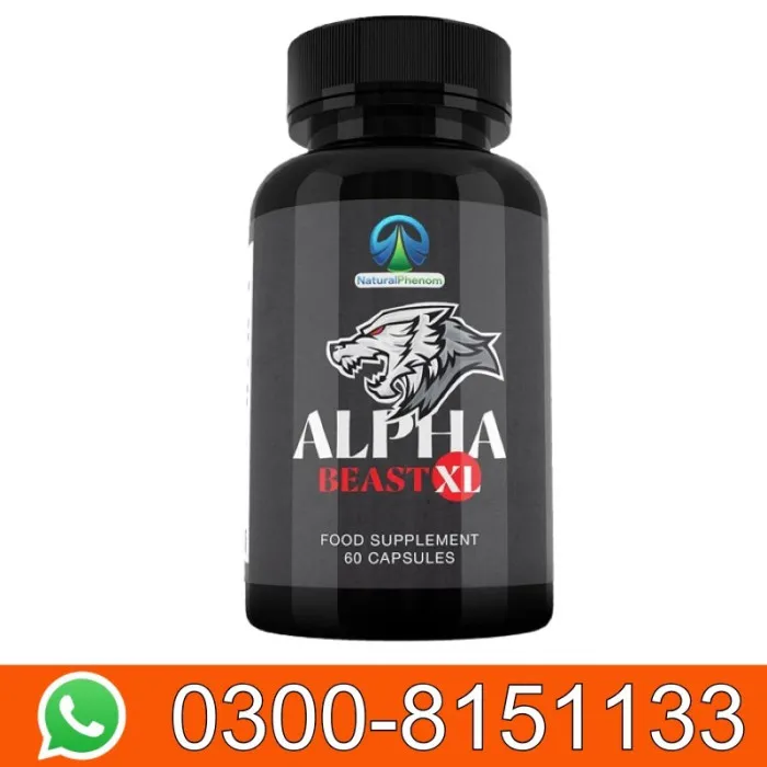 Alpha Beast XL 60 Capsules Male Enhancement In Pakistan